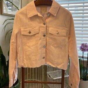 Francesca’s NWT Pink, corduroy jacket from Francesca’s. Size large 💗